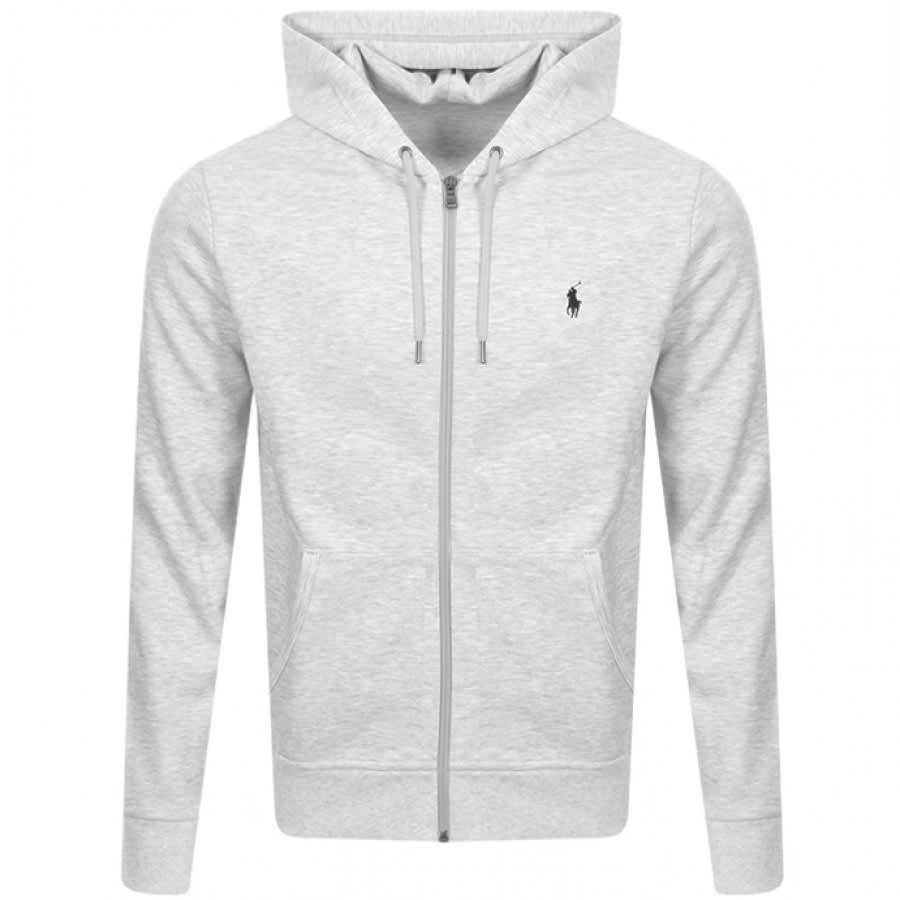 Alternative Image for ProductRalph Lauren Full Zip Hoodie Grey1